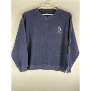 Vintage Swingster Ronald McDonald House Sweater Men's XL Blue Made in USA